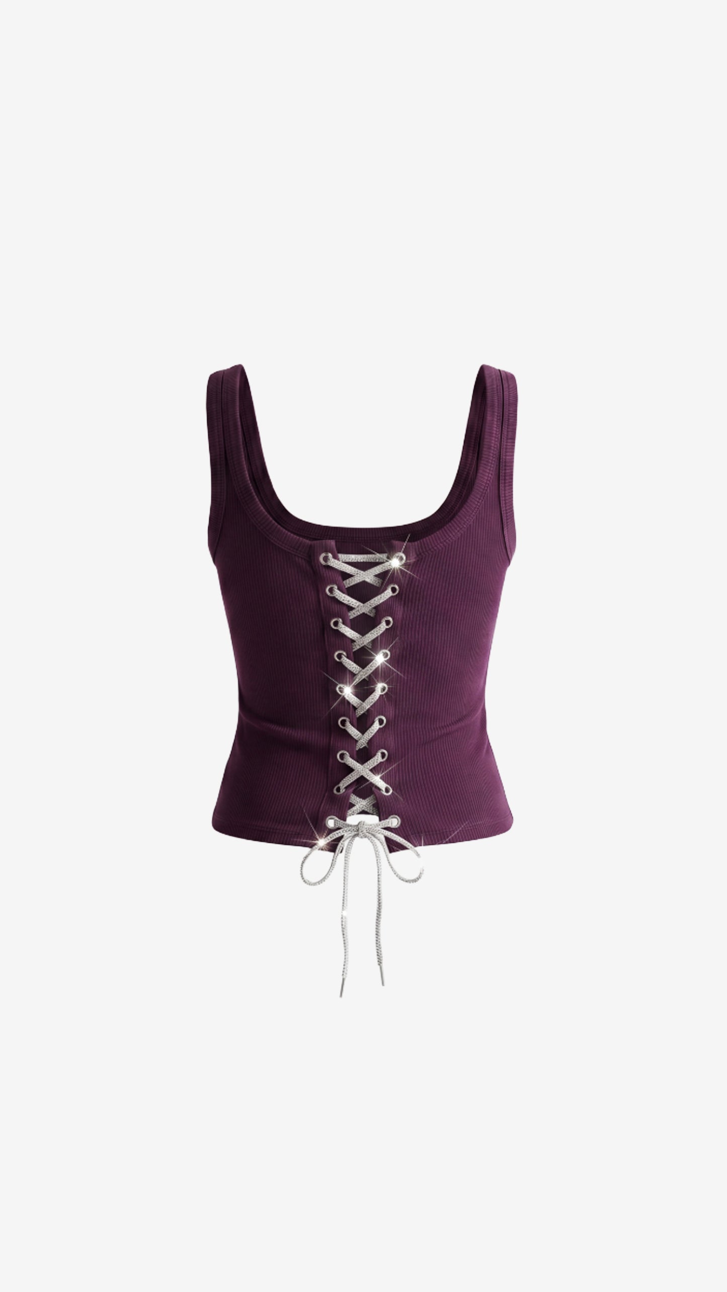 fig crystal corset tank