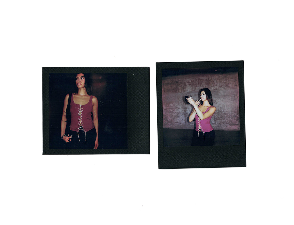 fig crystal corset tank