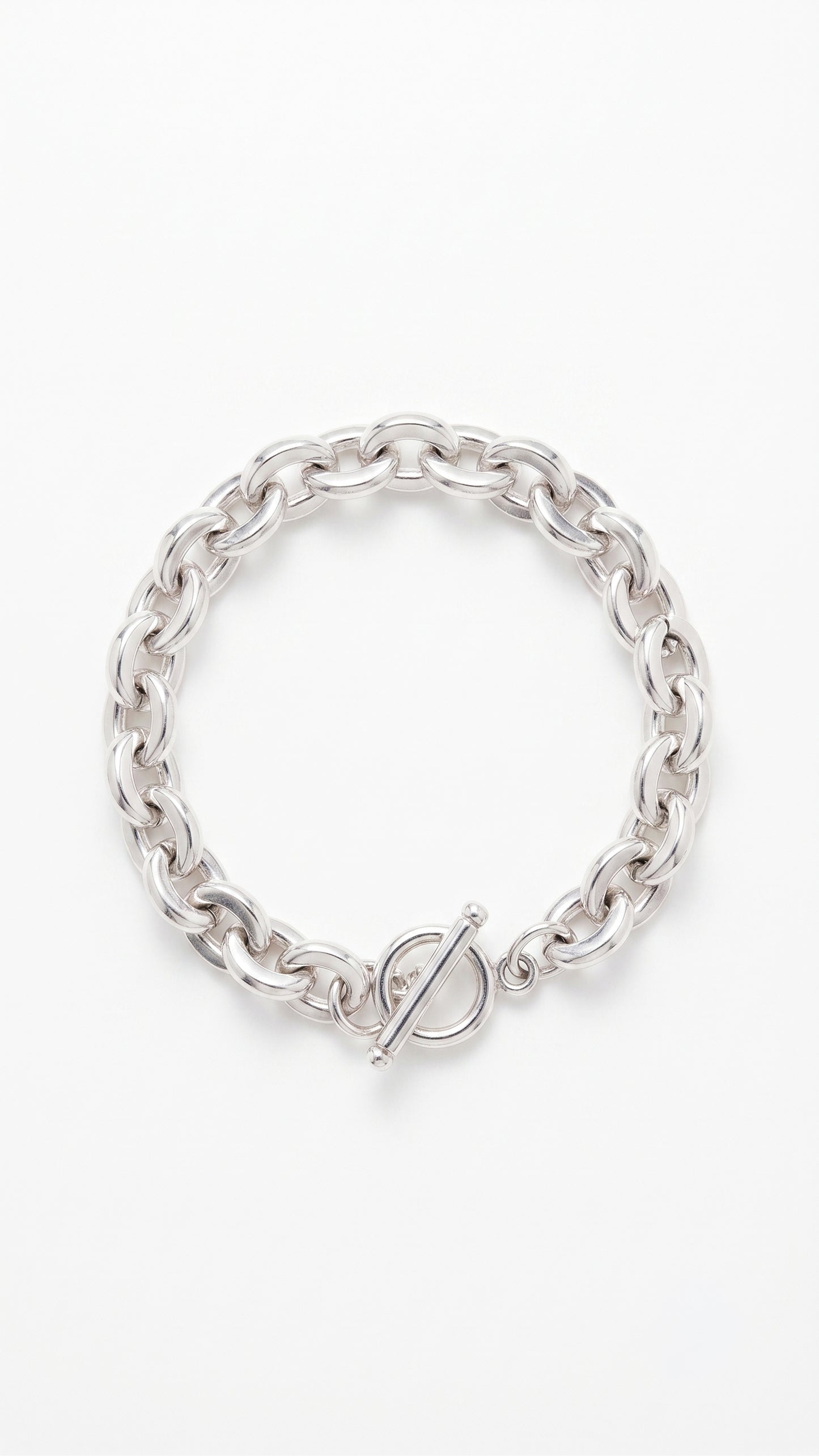 oval link bracelet