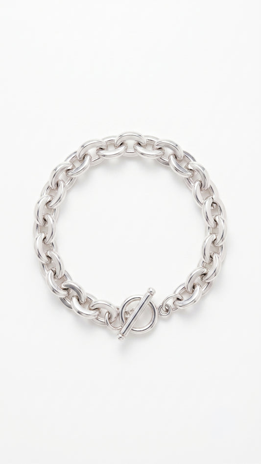 oval link bracelet